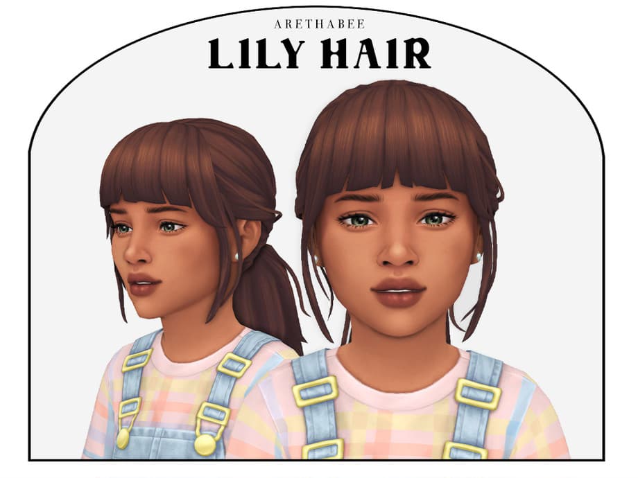 Скриншот мода Прическа для девочек Lily Hair